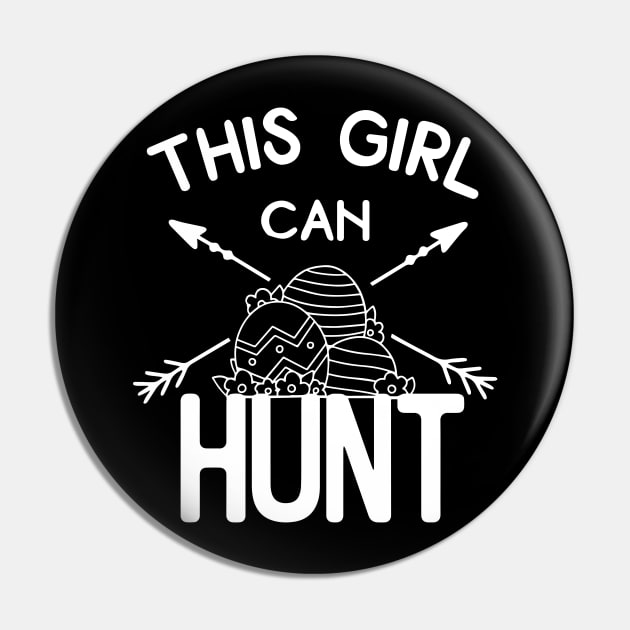 This Girl Can Hunt Pin by ThrivingTees
