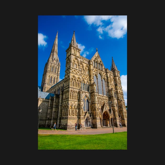 West Facade, Salisbury Cathedral by BrianPShaw