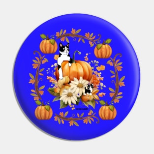 Fall Felines Pin