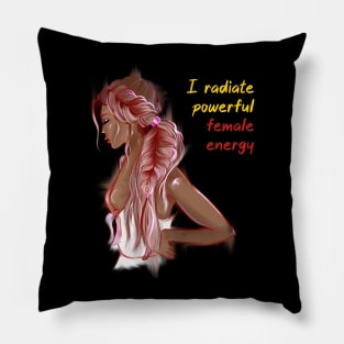 Female energy Pillow