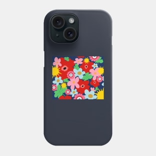 Happy Colourful Petals Phone Case