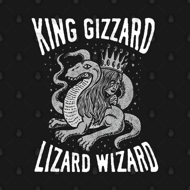 The King Gizard And Wizard Lizard by Aldrvnd