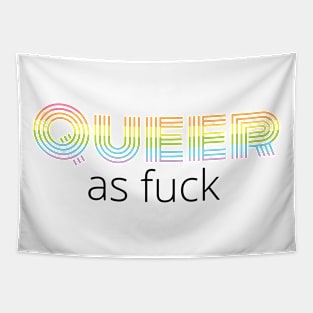 Gay lgbtq trans queer pride Parade rainbow gift Tapestry