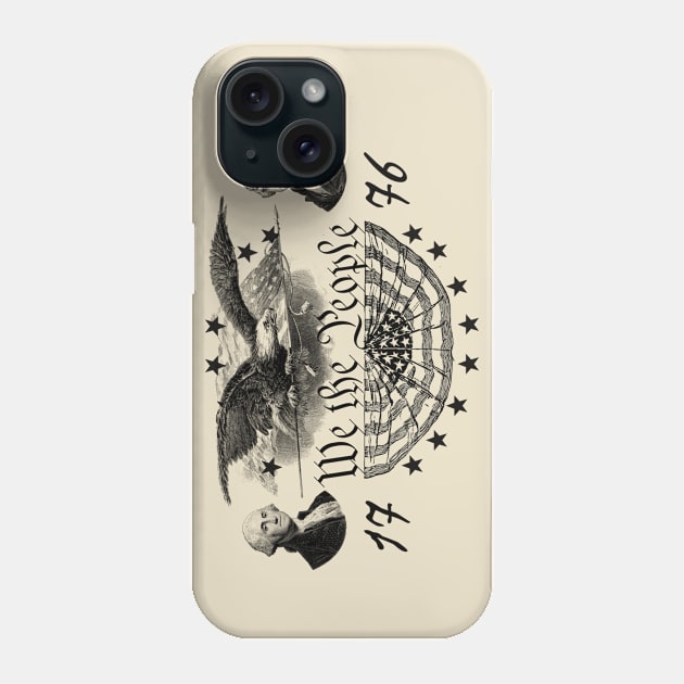 We The People Phone Case by woodsman