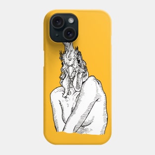 Chicken - number 5 of inktober Phone Case