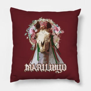 Mari Lwyd Pillow