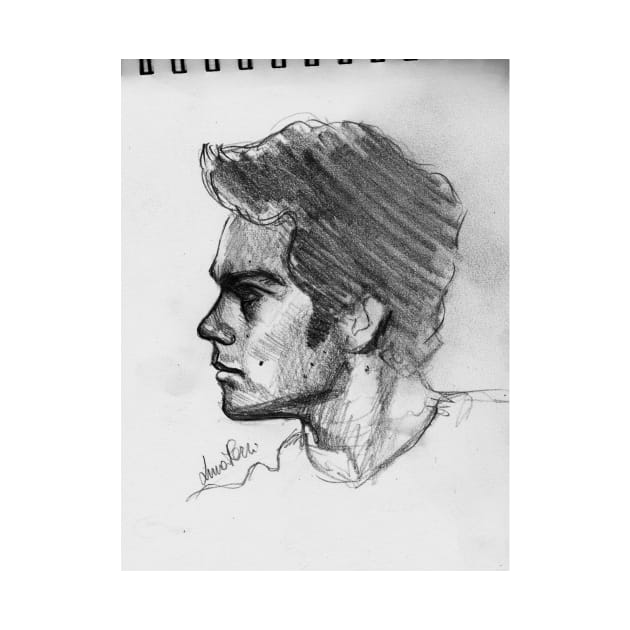 Dylan O' Brien by lunaperriART