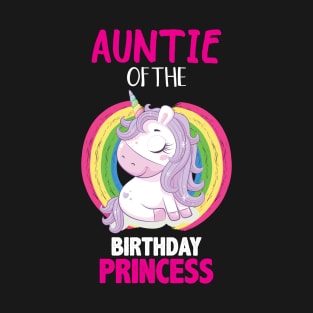 Auntie of the Birthday Princess T-Shirt