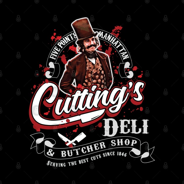 Cutting's Deli & Butcher Shop by Alema Art