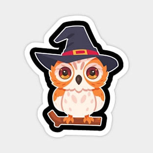 halloween owl Magnet