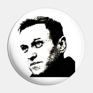 Navalny Halftone Pin