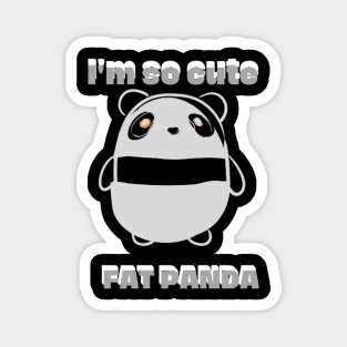 FAT PANDA Magnet