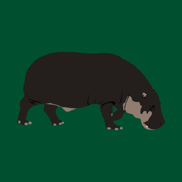 Pygmy Hippopotamus by stargatedalek