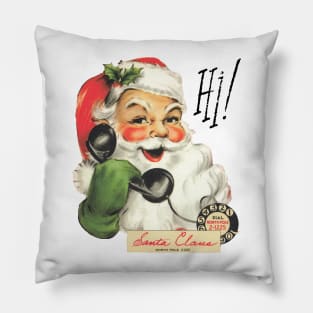 Santa has your number—you naughty person Pillow