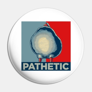 Pathetic Duck Meme Pin