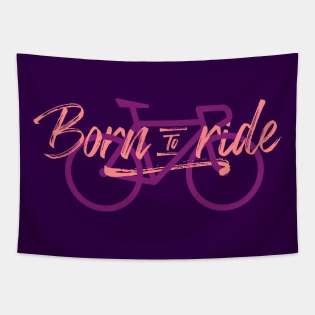 Born to ride Tapestry by Koyaanisqatsian