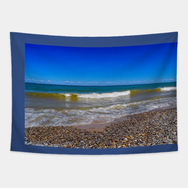 Rocky Lakeshore Tapestry by Colette22