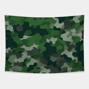 GREEN CAMOUFLAGE DESIGN, IPHONE CASE, MUGS, AND MORE Tapestry