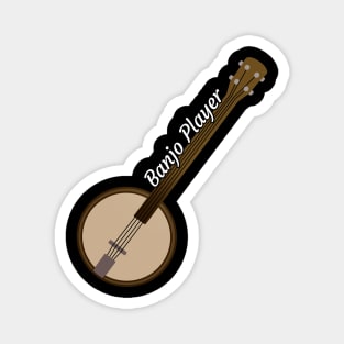 Banjo Player Magnet