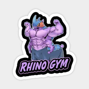 rhino gym monster Magnet