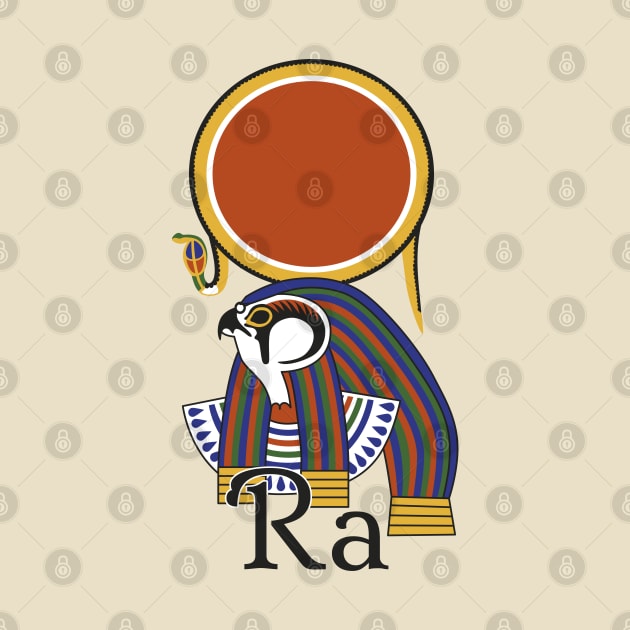RA - Egyptian mythology by Tiro1Linea