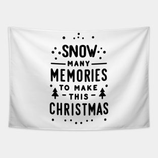 Snow Many Memories to Make This Christmas Tapestry