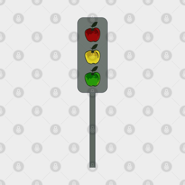 Traffic Lights Apples by Tilila