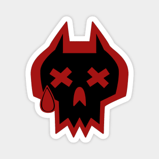 DEVIL'S SKULL VARIANT 4 Magnet