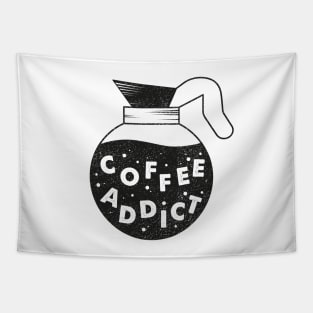 Coffee Addict Pot Tapestry