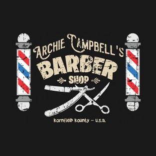 Archie Campbell's Barber Shop from Hee Haw T-Shirt