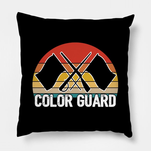 Color Guard - Color Guard Pillow by Kudostees