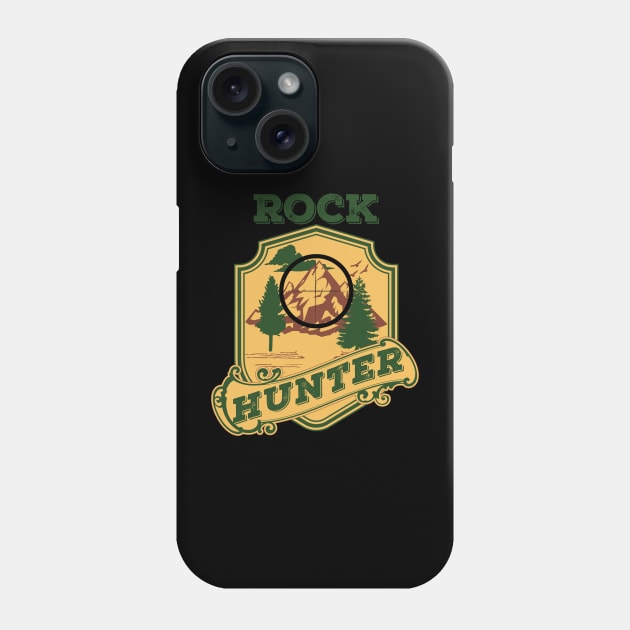 Rock Hunter- Geology- Rockhound Phone Case by Crimson Leo Designs