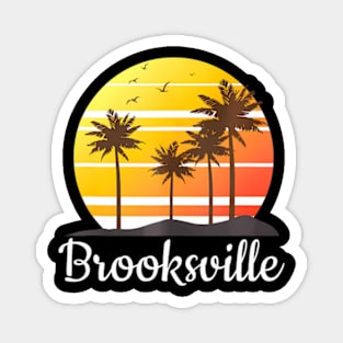 Brooksville Florida Vacation Family Matching Group Magnet