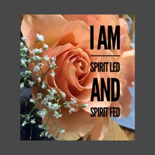 I AM SPIRIT LED AND SPIRIT FED T-Shirt