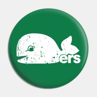 Retro Hartford Whalers Pucky Pin