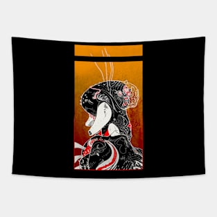 Space transcendental monster Tapestry