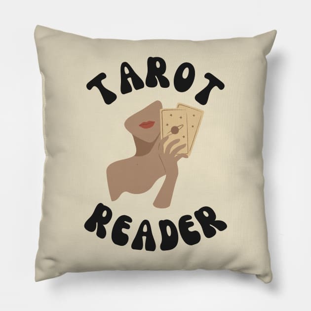 Tarot Reader Pillow by moonlobster