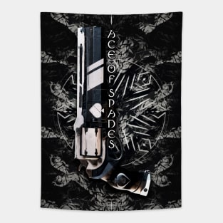 D2 Ace Of Spades Tapestry