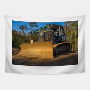 Bulldozer Tapestry