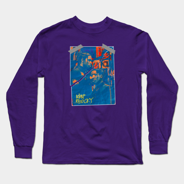 Asap Rocky Testing Asap Rocky Long Sleeve T Shirt Teepublic