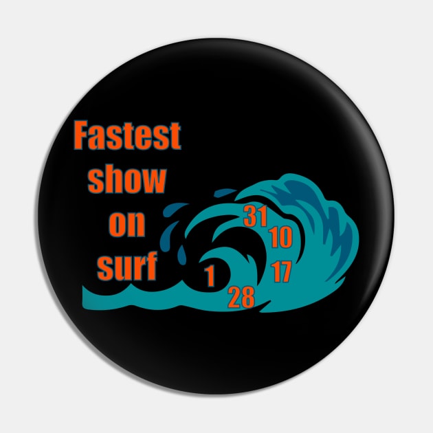 Fastest Show on Surf-Miami Dolphins Pin by Mr.Guru 305 