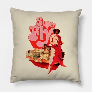 Superfly Vintage 70s Pillow