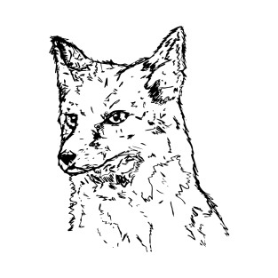 Fox illustration T-Shirt