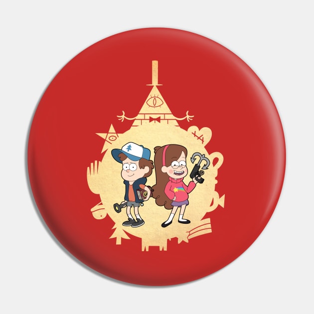 Mystery Twins Pin by LovelyKouga