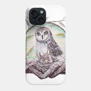 Owl Caregiver Phone Case