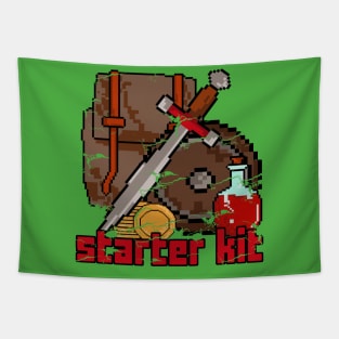 Gaming Starter Kit - Vintage - Role Playing Game Tapestry