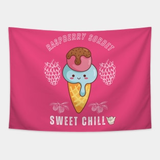 Raspberry Sorbet - Sweet Chill Tapestry