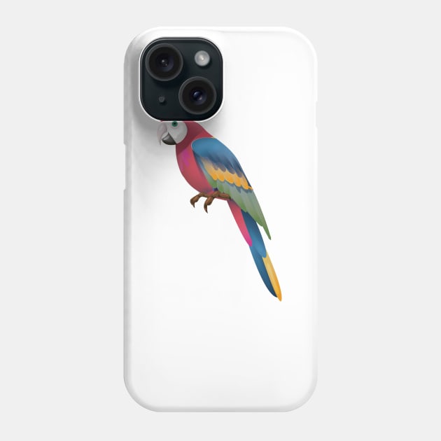 Parrot Phone Case by nickemporium1