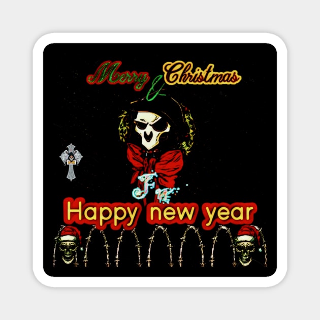 Reaper christmas Magnet by Dice 