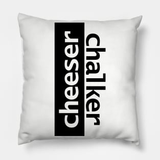 Cheeser Gamer Typography Pillow